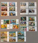 317. Disney 5 pcs MNH Mickey Minnie Mouse Goofy Donald Daisy Ariel Bambi Cartoon