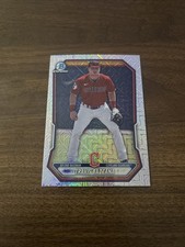2026 Bowman Travis Bazzana Rookie Chrome Mojo Refractor SP Cleveland Guardians