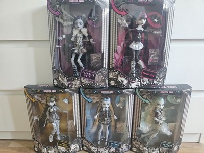 Monster High Reel Drama 5er Komplett-Set (Draculaura, Frankie, Clawdeen, Lagoona