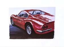 Scheda Messaggio Ferrari 246 Dino Atelier Yoshida -AUTO GIOCATTOLO- USATA