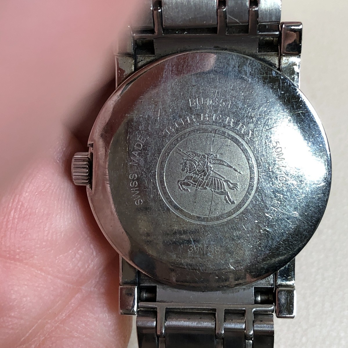 Burberry Ladies Stainless Steel Heritage Watch BU1351 for sale