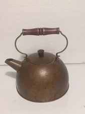 Copper Tea/Water Kettle by Revere Ware Vintage # 1801 Made in USA Rome NY