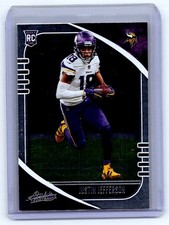 2020 Panini Absolute Justin Jefferson RC Rookie Vikings #168 bx5a
