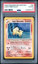 2002 POKEMON NEO DESTINY #50 LIGHT NINETALES PSA 4