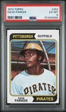 1974 Topps #252 Dave Parker PSA 6