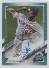 2021 Topps Chrome Rookie Aqua Refractor 28/199 Franklyn Kilome #RA-FK Auto 0c3e