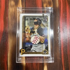 Topps Billy Cook RC Rookie Pittsburgh Pirates MLB Card Game Used Ball 25/39 JF. rookie card picture