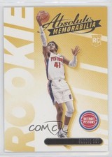 2020-21 Panini Absolute Memorabilia Rookies Yellow Saddiq Bey #19 0b3