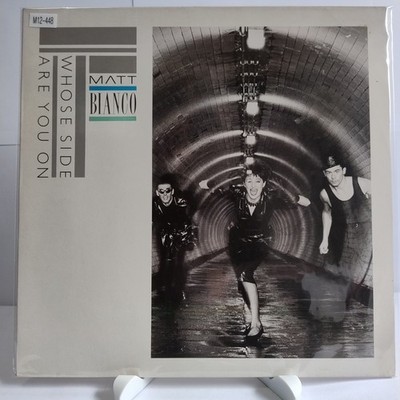 Matt Bianco   Whose Side Are You On, 12'' Vinyl (VG/G+), WEA, M12-448