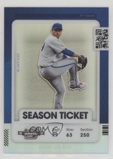 2021 Panini Contenders Season Ticket Optic Holo Prizm Hyun-Jin Ryu #48 09j5