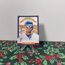 2020 Donruss #26 Javier Baez Baby Shark Emoji