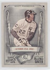 2021 Topps Allen & Ginter's Historical Hits Scott Podsednik #HH-28 0qj