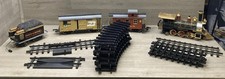 New Bright Train Lot With Locomotive And Tracks Parts And Repair Only