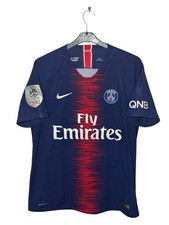Maillot Entrainement PSG 2018/2019 Noir – Taille L – Nike – Rare Et Excellent État