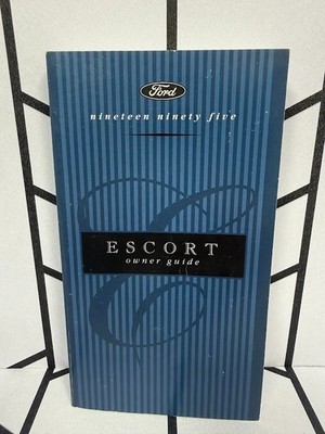 1995 Ford Escort Owners Owner's Manual Book Booklet w/ Vinyl Case OEM