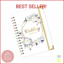 Tullofa Wedding Planner - Wedding Planner Book and Organizer for The Bride with