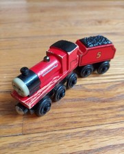 Thomas Friends Wooden Railway Train Tender - James - 2539TF100 -Limited 2009