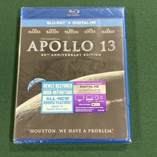 APOLLO 13 - Blu-ray, 20th Anniversary Edition. 1995/2015 NEW SEALED
