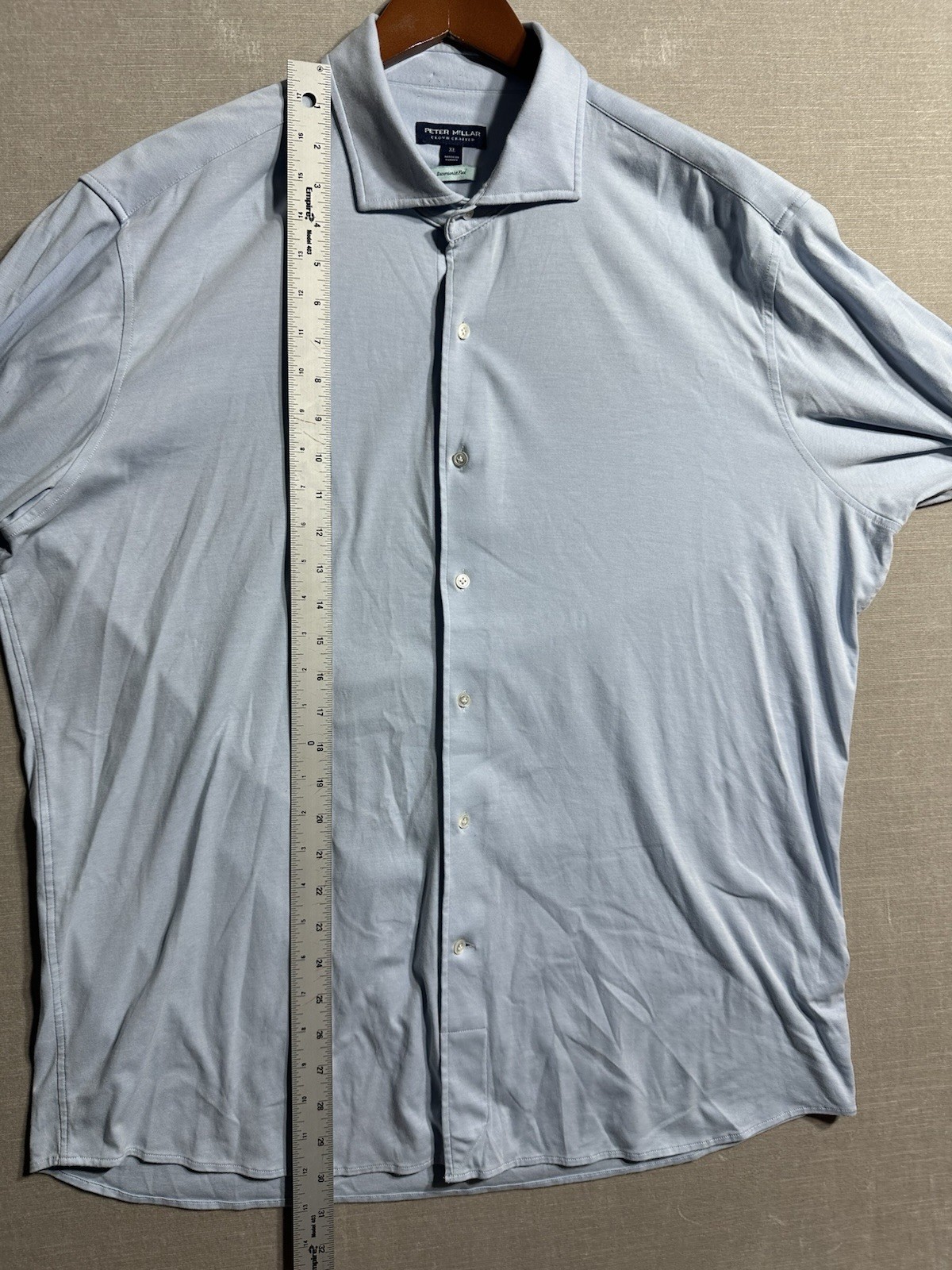 Peter Millar Excursionist Flex Button Up Shirt Me… - image 4