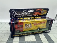 Vintage NY YANKEES W.B. MASON COLLECTIBLE DELIVERY SUPPLY TRUCK - New in Box