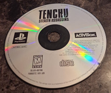 Tenchu: Stealth Assassins (Sony PlayStation 1, 1998) -- DISC ONLY!!