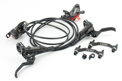 Shimano Deore MT500 Scheibenbremsen Set Vo+Hi 4 Kolben BR-MT520 BL-MT501 MT520