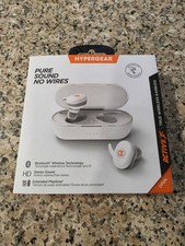 HyperGear Pure Sound No Wires Active Bluetooth Earbuds w/ Charging Case White