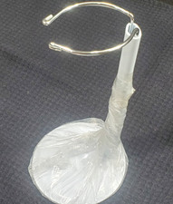 Vintage Strong White Adjust 4 x 7-9.5 in Doll Stand fits 14 to 16 in Dolls VG