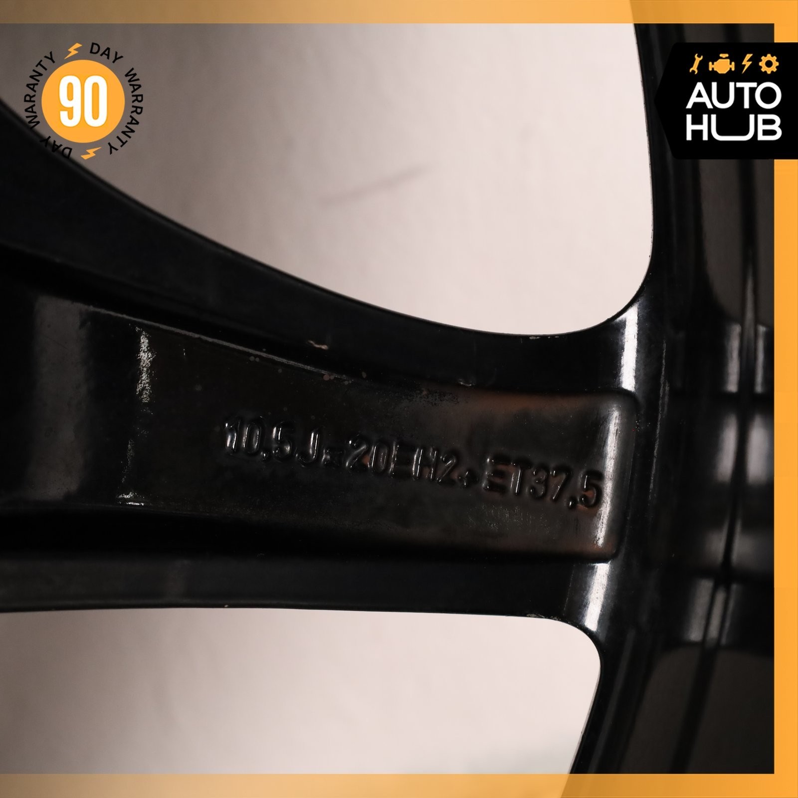 Maserati GranTurismo M145 10.5 x 20 20" Rear Wheel Rim Black 84072500 OEM