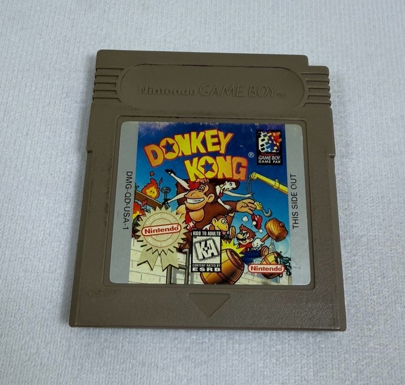 Nintendo Donkey Kong Game Boy Cartridge 1994 Tested Working *DEAD SAVE BATTERY