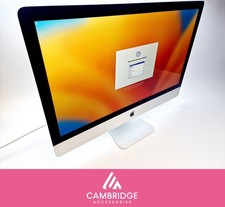 Apple iMac 27" 2017 512GB SSD i7 7° 16GB di RAM Argento 4.2GHz A1419 Povero
