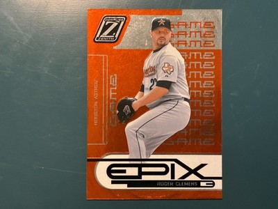 2005 Donruss Zenith - Roger Clemens #E-12 Orange /500