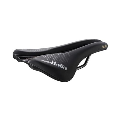 SELLE ITALIA SI080EBSFLTMLN Novus Boost Evo Saddle  Lady TM Superflow Black  L3