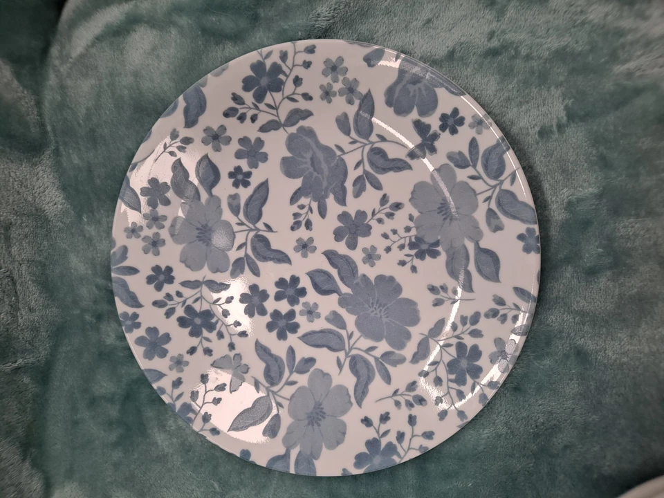 The Pioneer Woman By Corelle Salad Plate, Evie, Blue Suitable for Daily Dining - Image 2 of 4