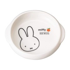 Miffy Universal Plate Kids Bowl Apple Pattern 145cm Made in Japan