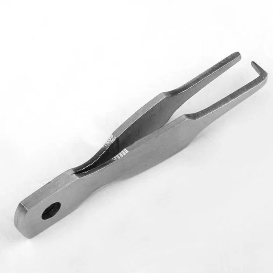 Langlebig Und Praktisch Pinzette Angelschnur 1 St??ck 6 * 1.1cm Edelstahl - Bild 4 von 4