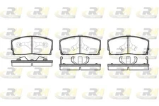 Roadhouse 2254.02 brake pad set, disc brake for Daihatsu, FAW (TIANJIN), GEELY, HAF