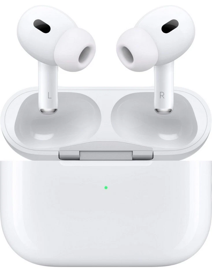 Apple AirPods Pro 2. Generation mit MagSafe Kabellosem Ladecase - Weiß - Bild 2 von 4