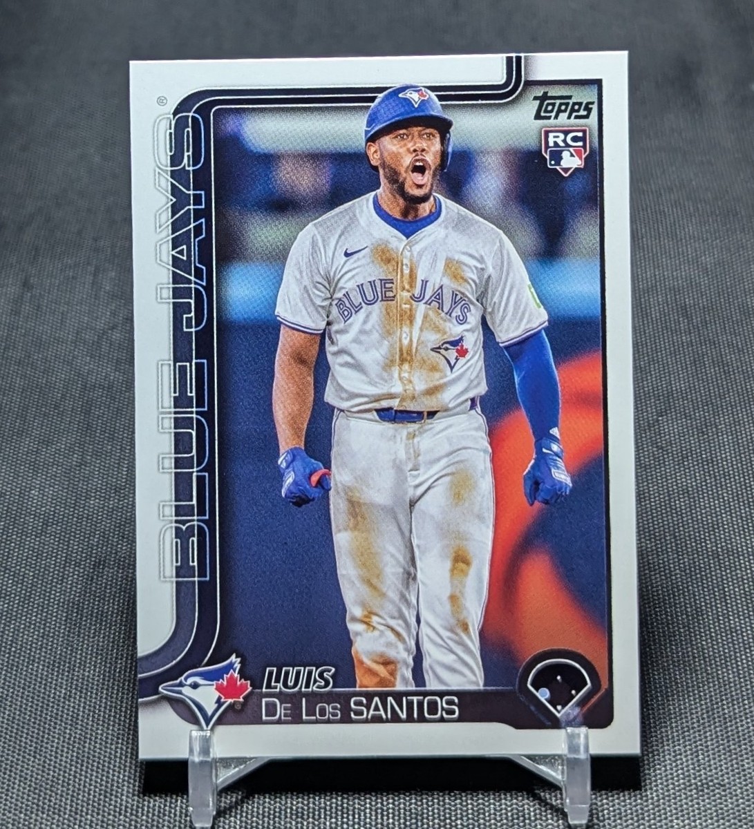 Luis De Los Santos Rookie RC 2025 Topps Series 1 Card #13 Toronto 