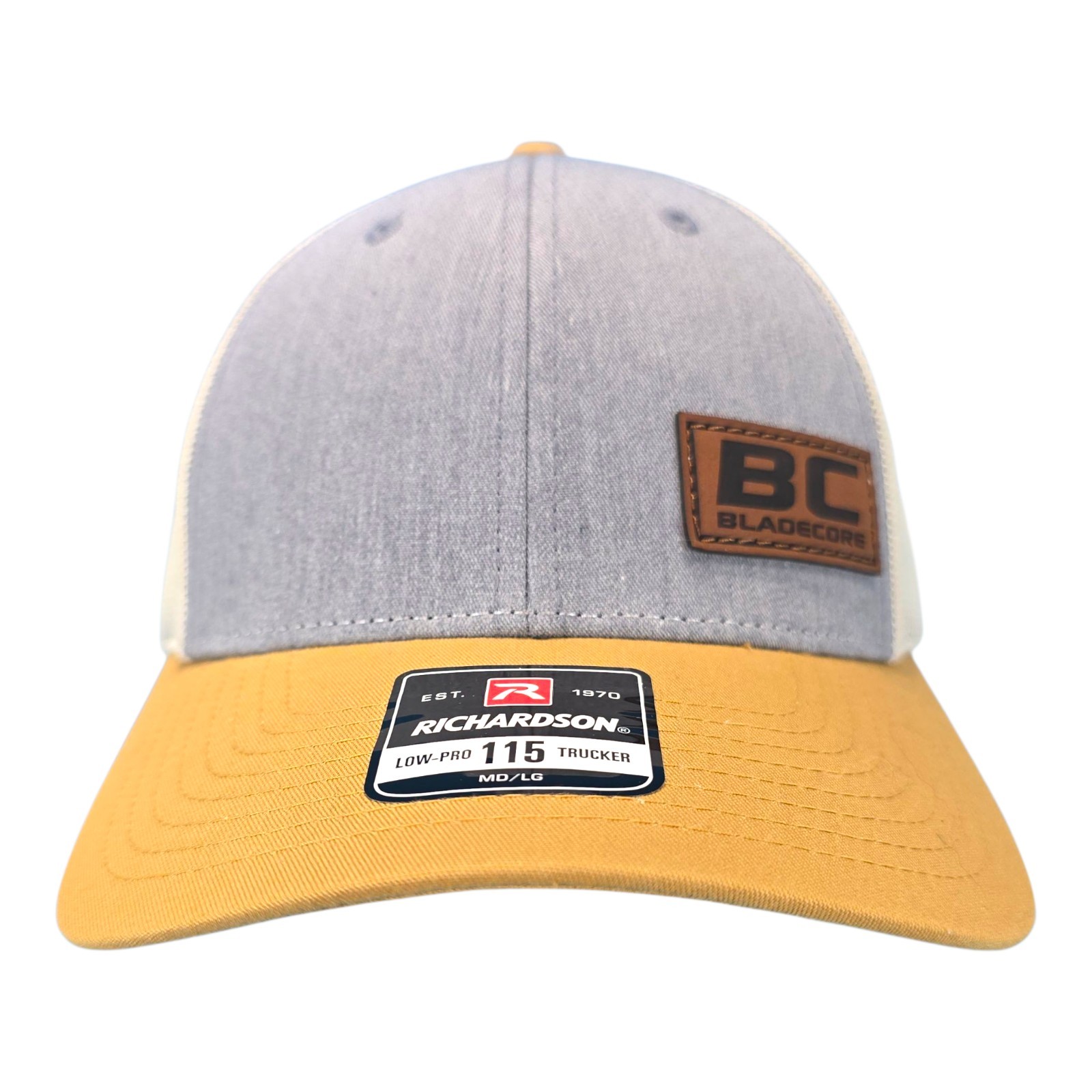 Bc Bladecore Patch Grey Yellow Strapback