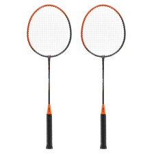 NRZ005 STEEL / Badmintonset 2 Schläger + Schutzhülle NILS