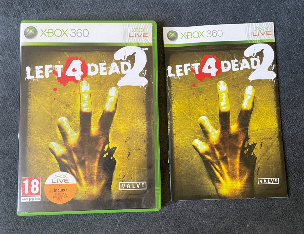 Left 4 Dead 2 complet sur XBOX 360 - FR cd TTBE