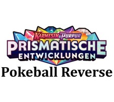 Pokémon Karten Sammlung Prismatische Entwicklungen Pokeball Holo Re - Deutsch NM