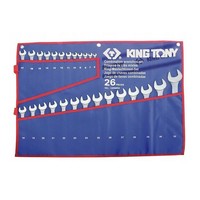 King Tony Ring-MaulschlüSsel-Set 6-32 Mm 26-Teilig Mit Etui