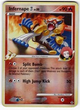 Infernape E4 43/111 RR Reverse Holo DMG Pokemon
