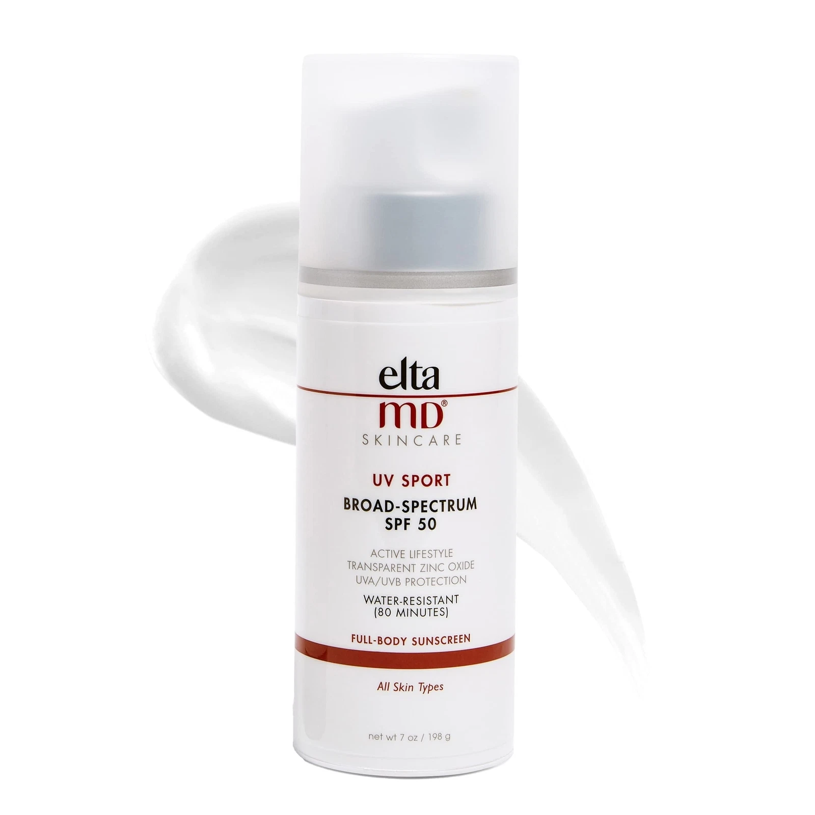 EltaMD UV Sport Broad Spectrum SPF 50 Sunscreen Sport Lotion, Body Sunscreen ...