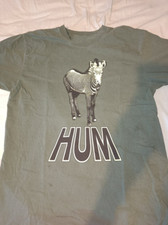 Hum Band Album Collection All Size Green T-shirt