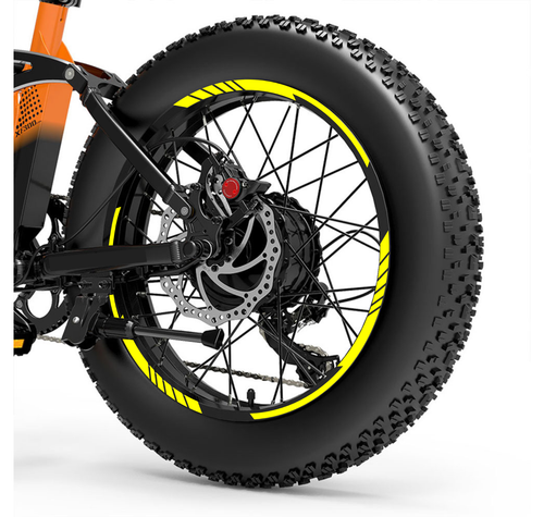 Adesivi Cerchi Bici FAT BIKE 20'' Pollici Ruota Bici Fat bike MTB Stickers B0206 - Foto 45 di 56
