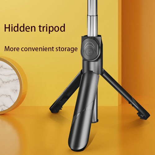 Trépied caméra téléphone bâton selfie poratable rotation 360° pour voyage en direct - Photo 10 sur 14
