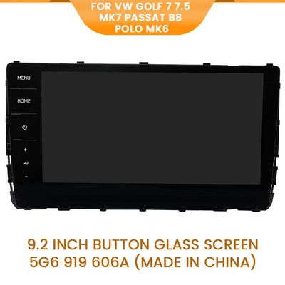 für VW Passat B8 Golf 7 7.5 9.2'' Bedieneinheit Glas Display Discover Pro MIB 2.5